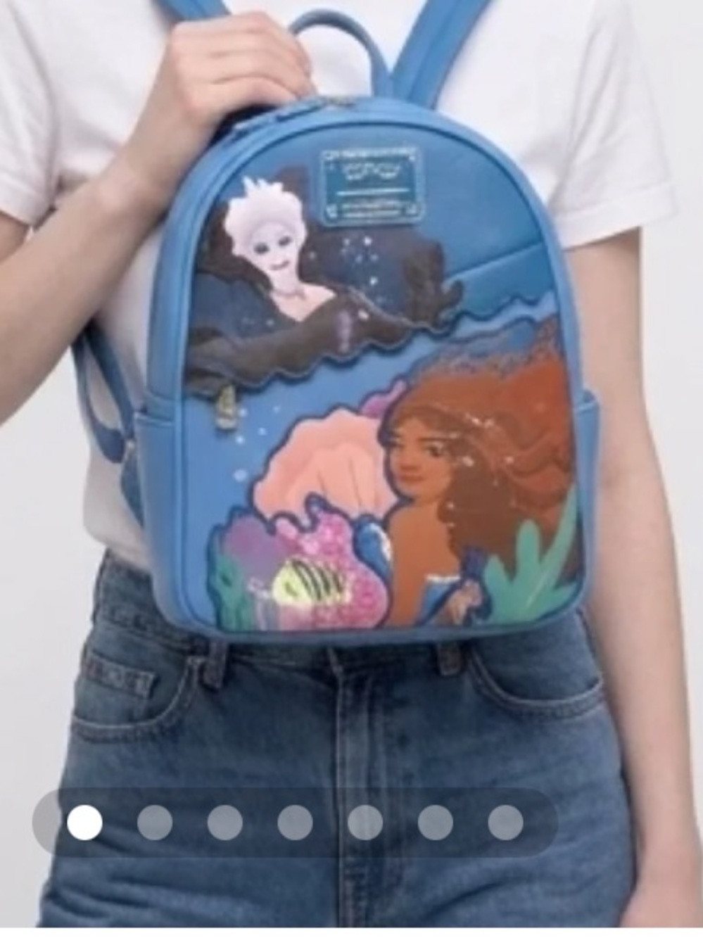 Dreamy Princess Enchanting Whimsical Magic Little Mermaid Loungefly Backpack
